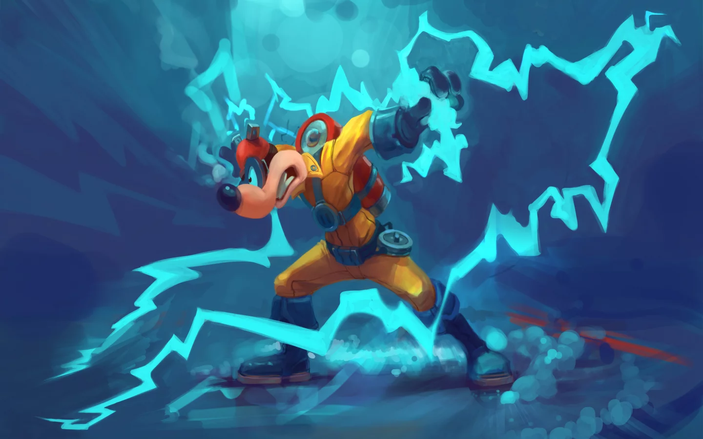 чёрный плащ, злодей, darkwing duck, костюм, Megavolt, мегавольт