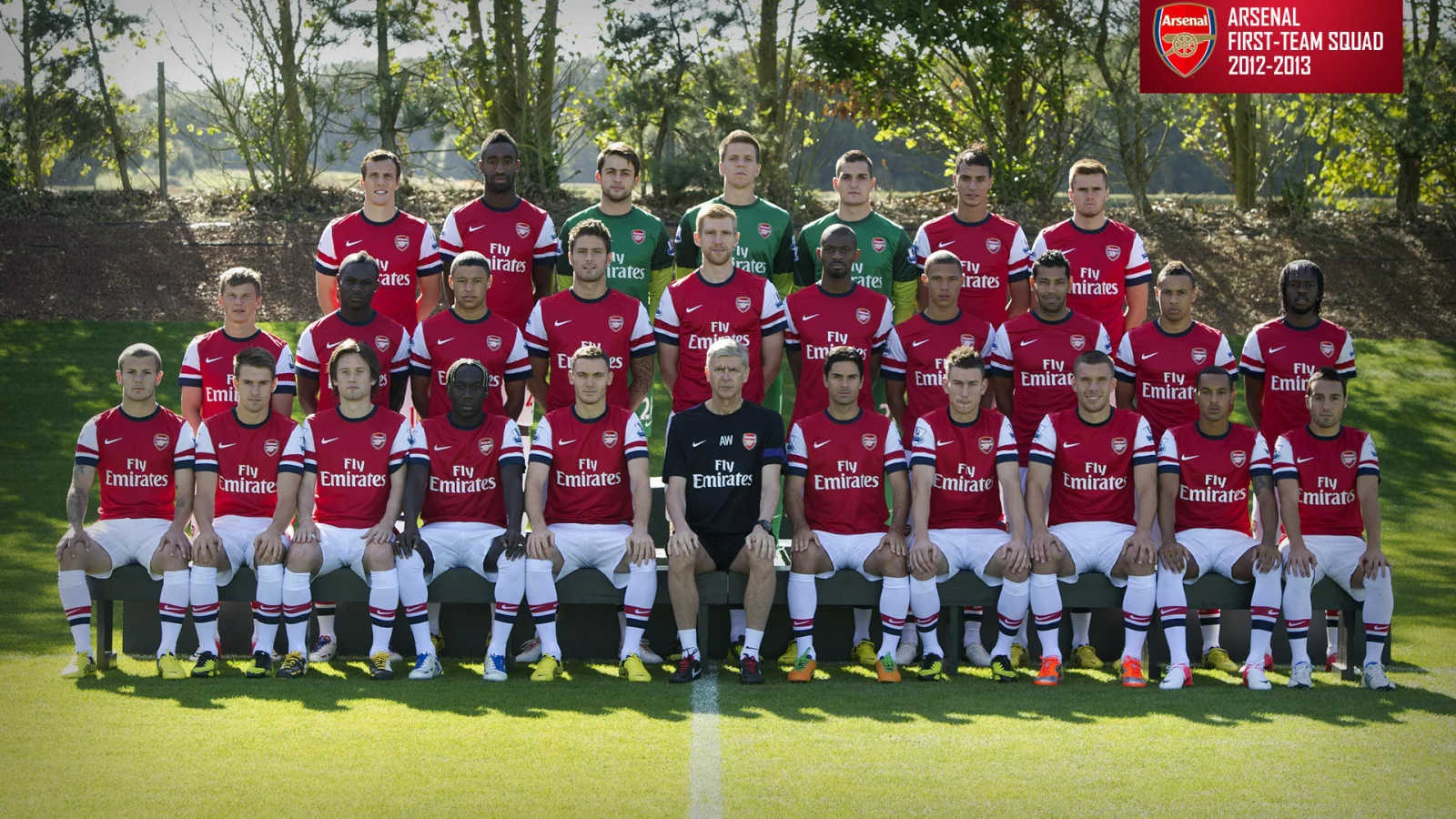 soccer, арсенал, first team, 201213, Arsenal