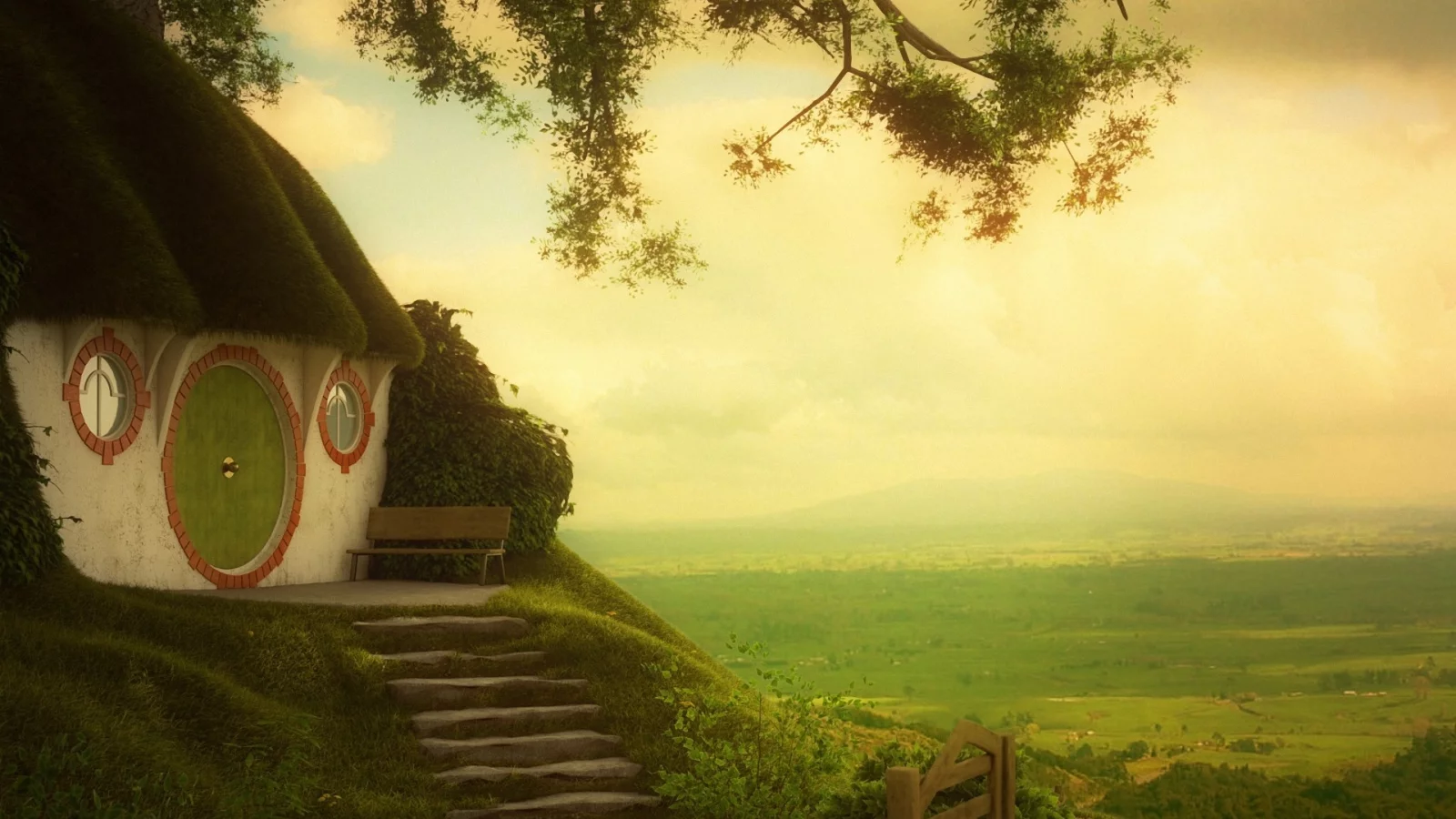 властелин колец, шир, нора, the lord of the rings, Арт, the shire