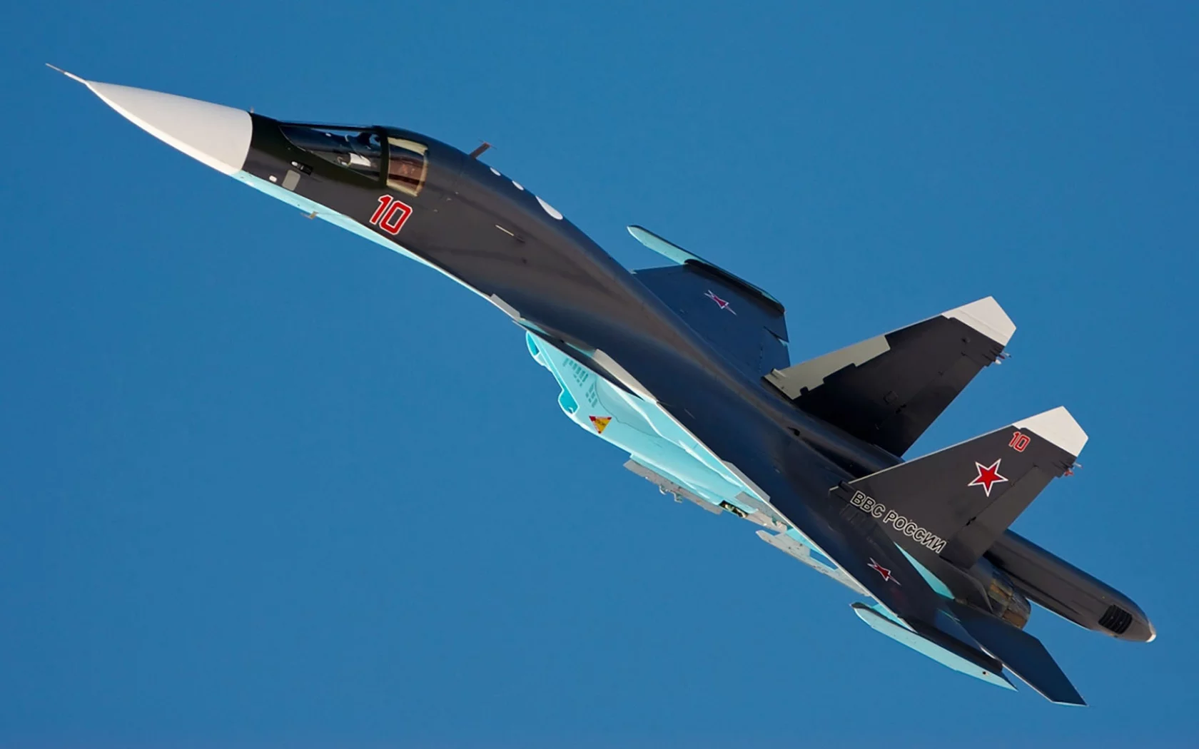 ввс, су-34, Самолет, советский, российский, фронтовой