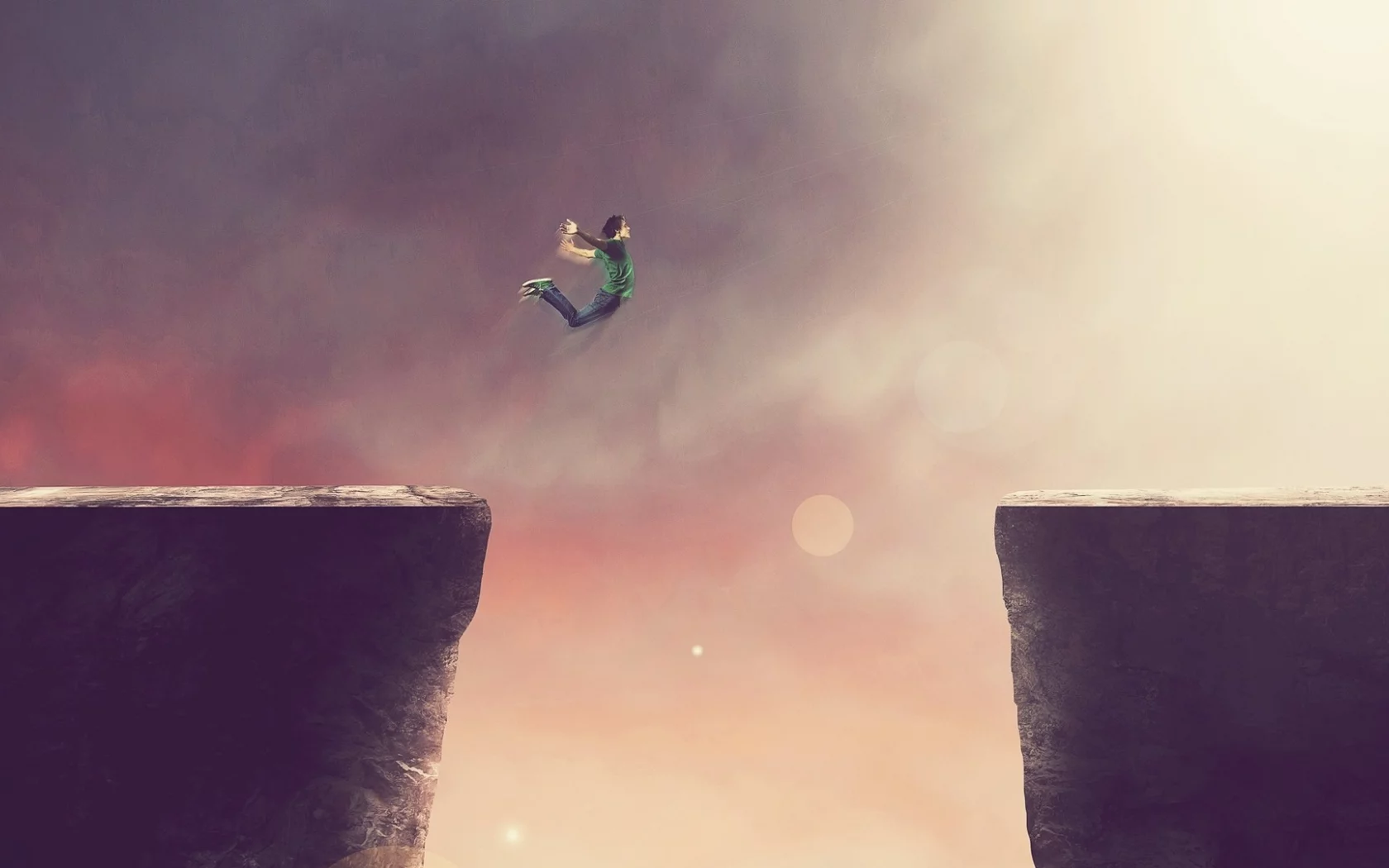 jump, , boys, Sun, jumping, cliffs