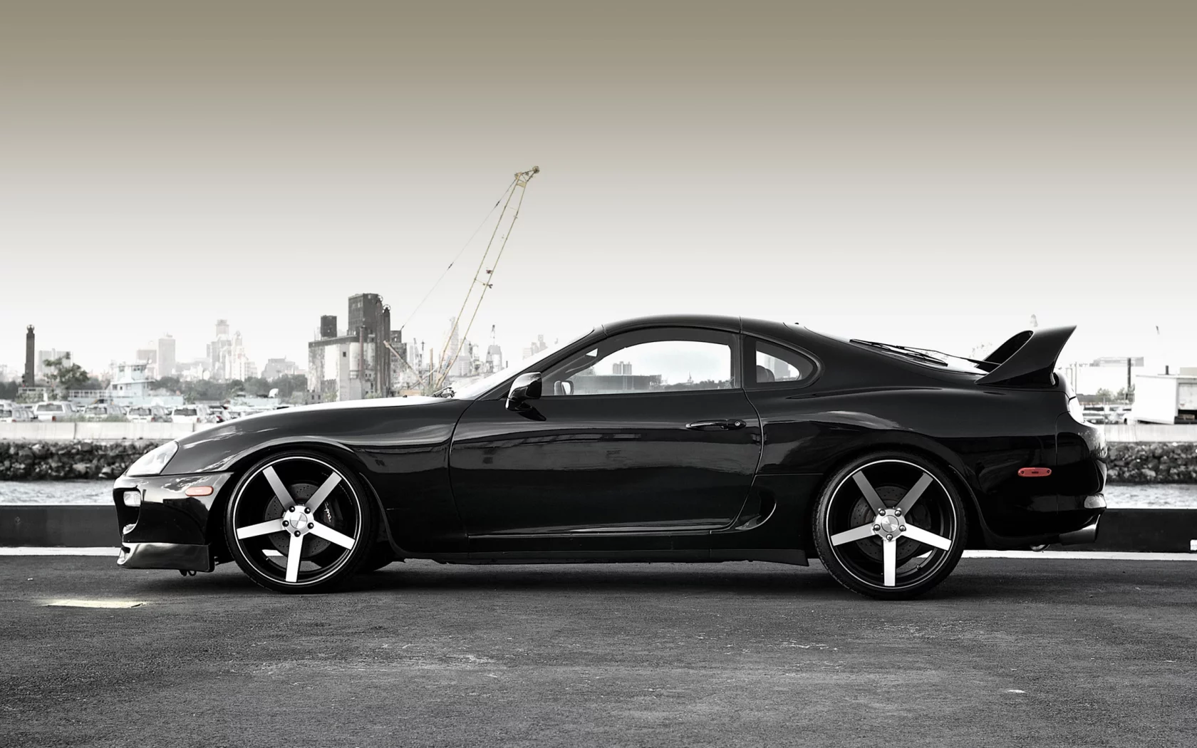 тойота, Toyota, supra, супра, black