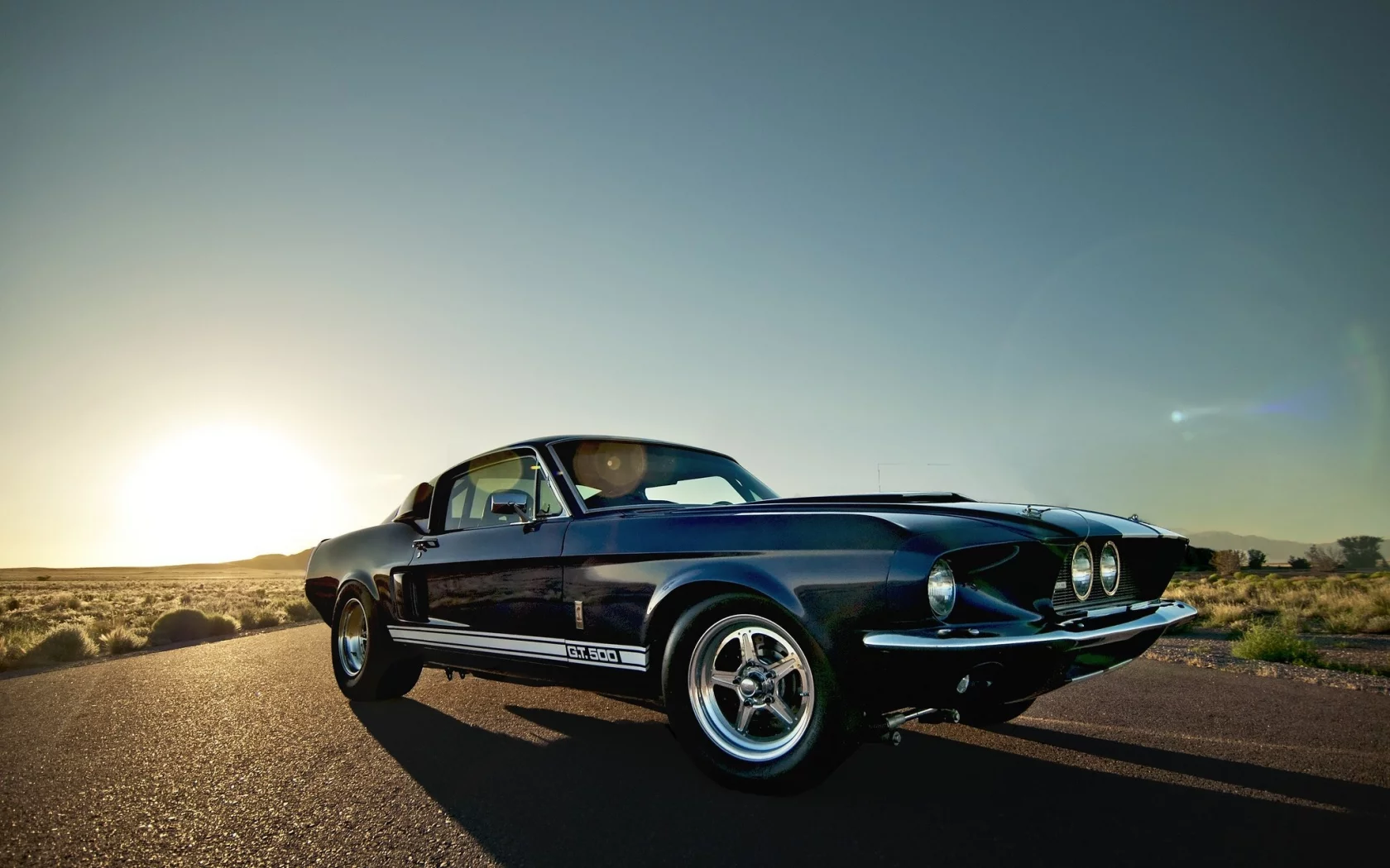 Ford, мустанг, mustang, gt 500, shelby, форд, шелби, дорога кусты