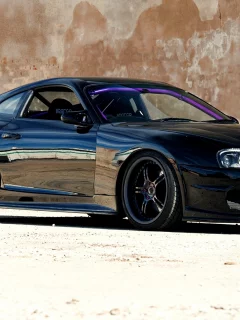 toyota, supra, tuning, Car, wallpapers, автомобиль, обоя, black, japan, jdm