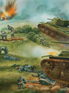советские, Кв, кв-1, танки, тяжелые танки