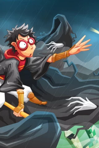 золотой снитч, дементоры, Арт, гарри поттер, harry potter
