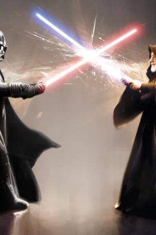 дарт вейдер, оби-ван кеноби, darth vader, Star wars, obi-wan kenobi
