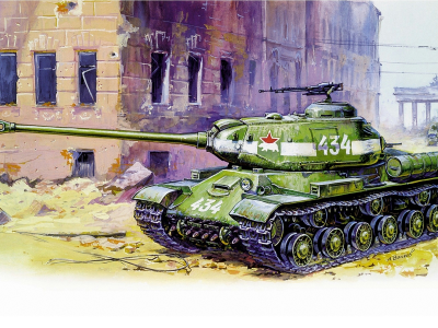 Ис-2, советский, танк, тяжелый