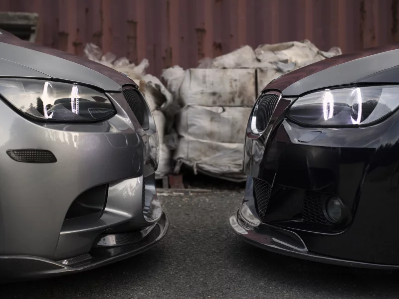 black, silvery, face to face, чёрный, бмв, e92, 335xi, серебристый, m3, Bmw