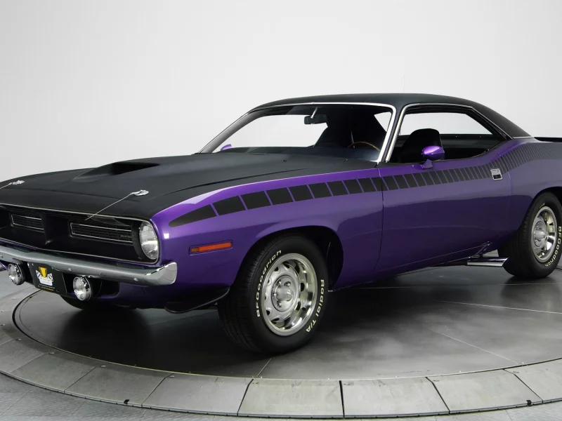 muscle car, Plymouth, передок, плимут, 1970, куда, мускул кар, aar, cuda