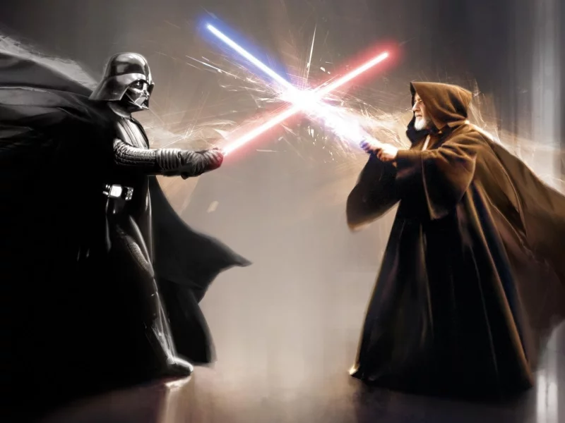 дарт вейдер, оби-ван кеноби, darth vader, Star wars, obi-wan kenobi