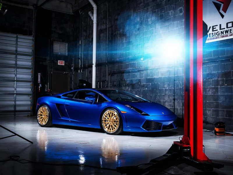 ламборджини, blue, галлардо, gallardo, ламборгини, Lamborghini