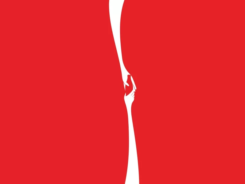 Кока-кола, руки, бутылка, фон, coca-cola