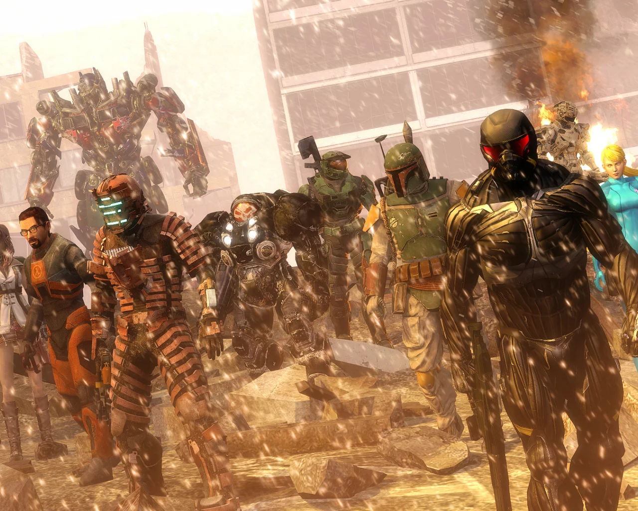 гордон фримен, metroid prime, vanquish, isaac clarke, Dead space, gordon freeman