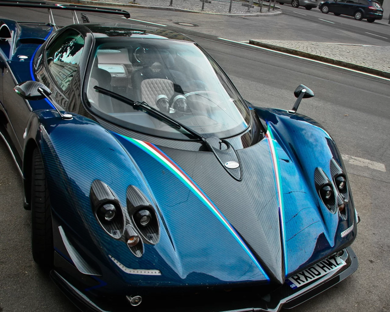 спорткар, зонда, пагани, суперкар, Pagani, zonda, tricolore