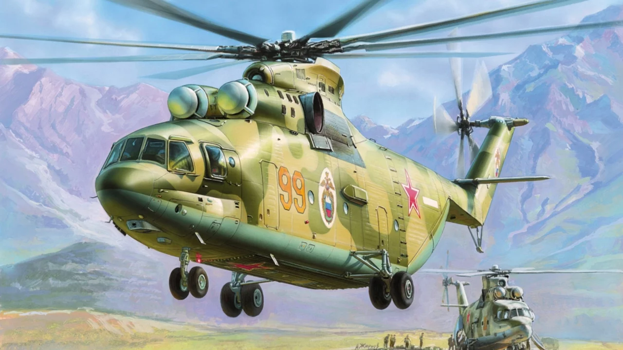 Рисунок, жирнов, советский, многоцелевой транспортный