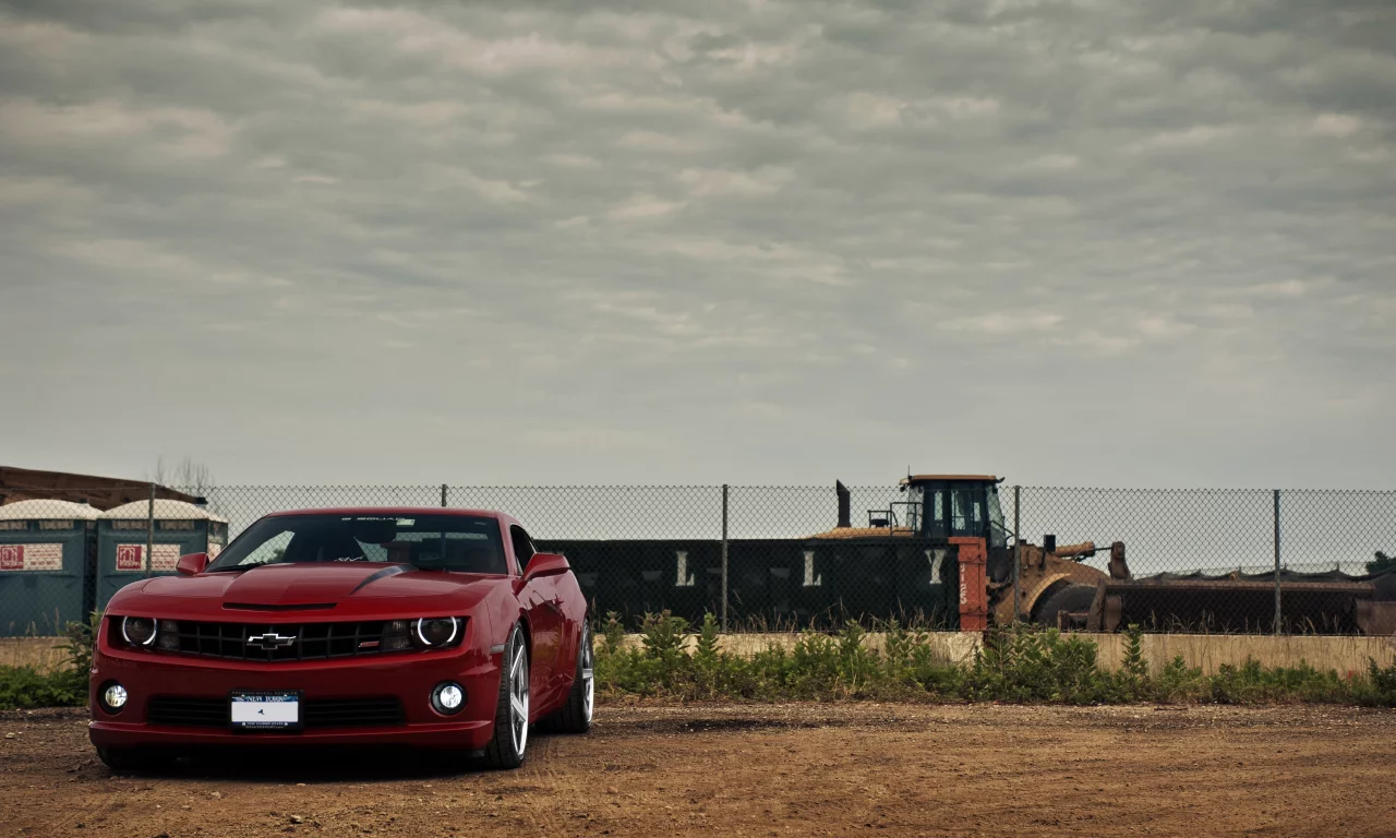 camaro ss, красный, камаро сс, red, шевроле, Chevrolet, вид спереди