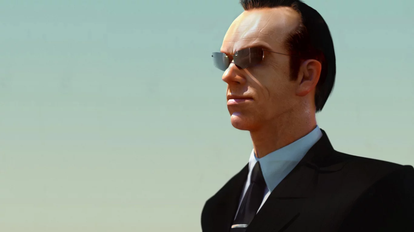 Hugo weaving, хьюго уивинг, матрица, agent smith, очки, агент смит