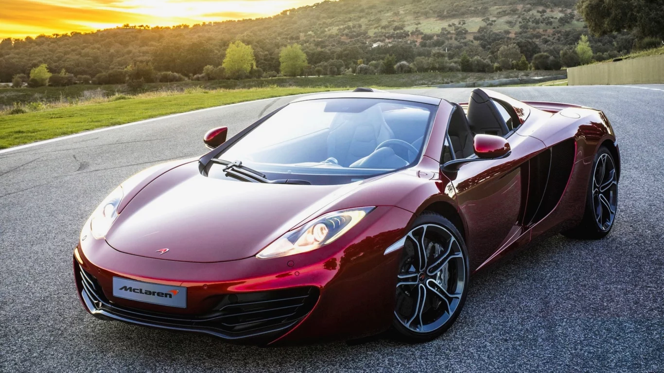 mp4-12c, beautiful, spyder, new, 2012, mclaren, Car, wallpapers, automobile, red