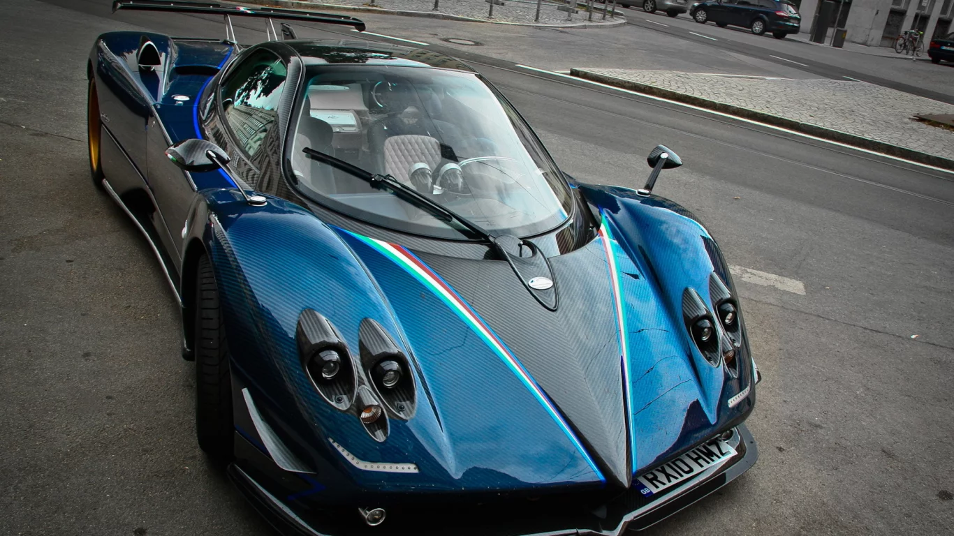 спорткар, зонда, пагани, суперкар, Pagani, zonda, tricolore