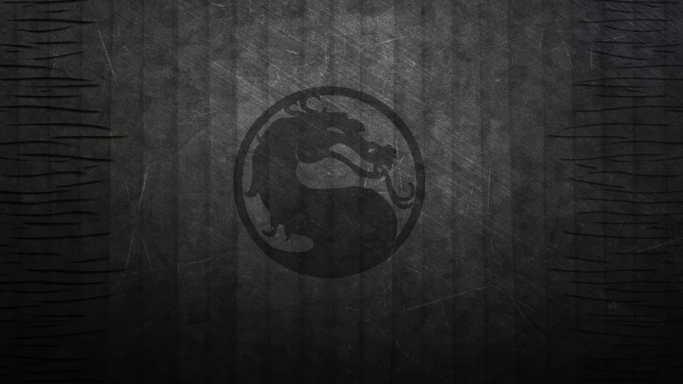 Текстура, mortal kombat, полосы, дракон, черный, темный фон