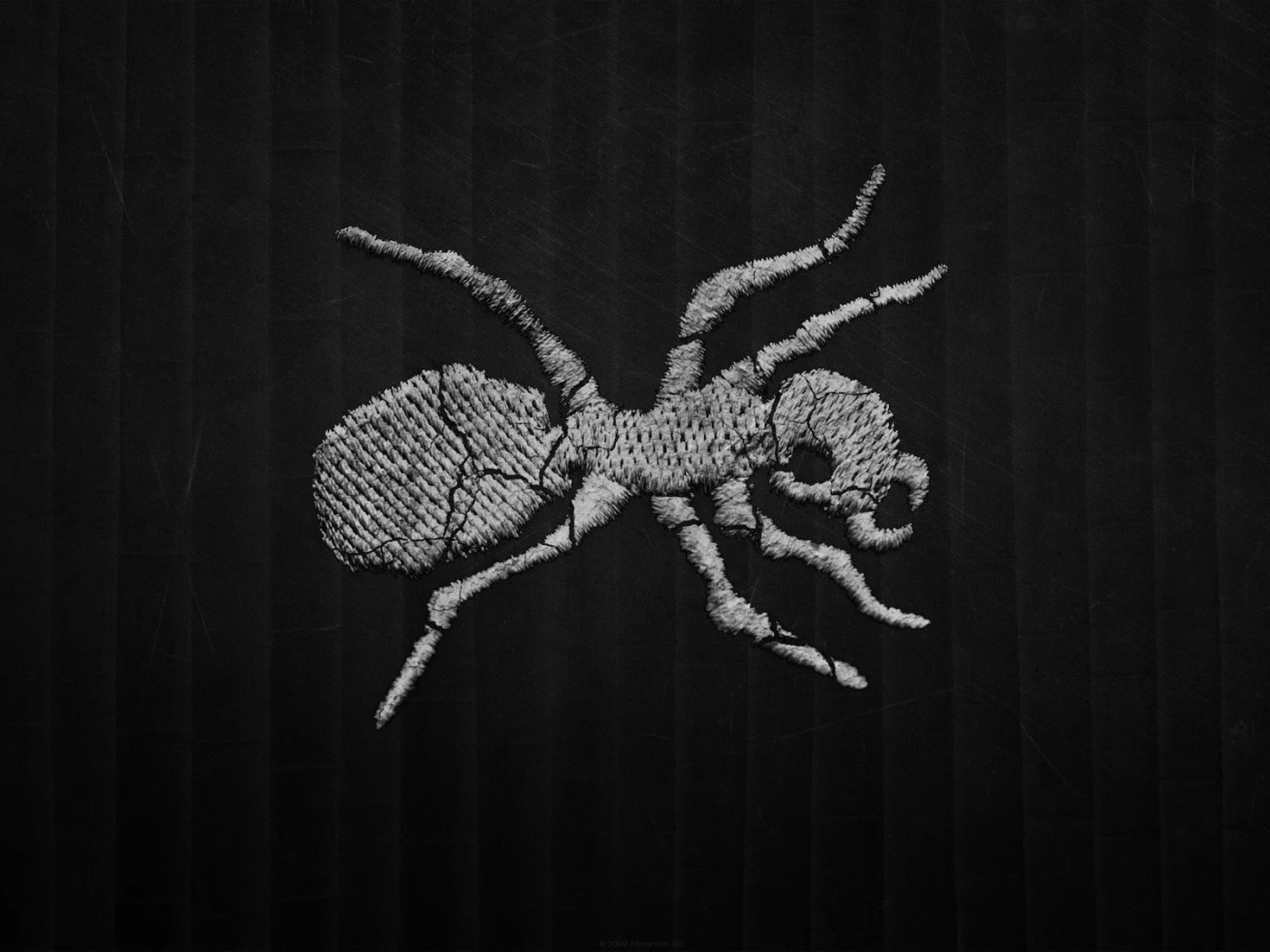 лого, полосы, темный фон, The prodigy, муравей, breakbeat, ant