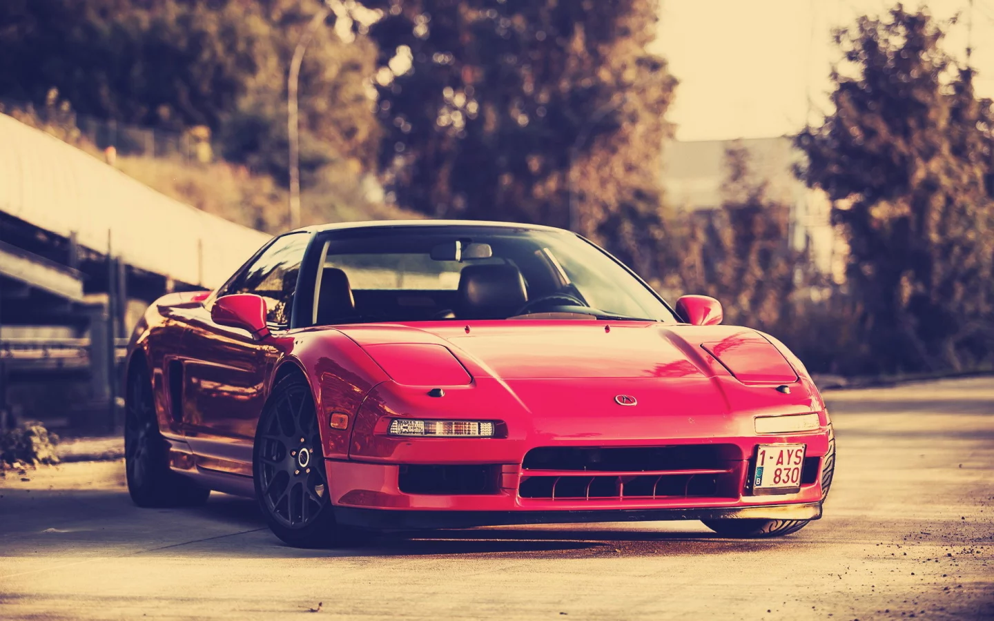 honda nsx, acura, Хонда, акура, red, спереди