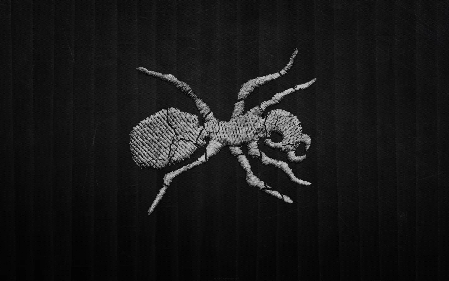 лого, полосы, темный фон, The prodigy, муравей, breakbeat, ant