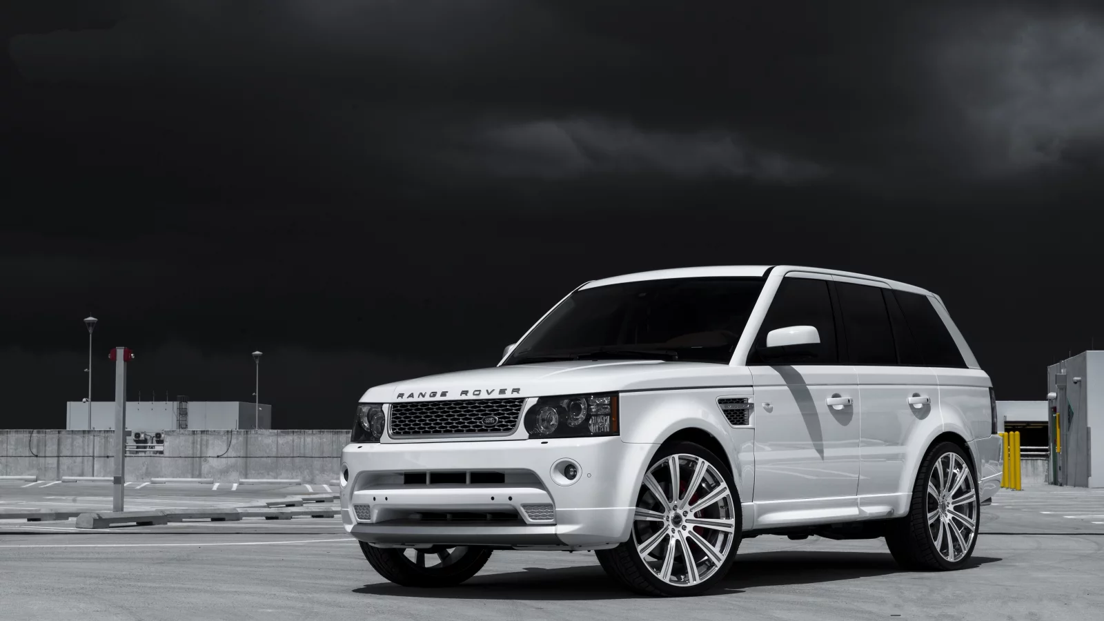 белый, range rover, ренж ровер, sport, white, ленд ровер, Land rover
