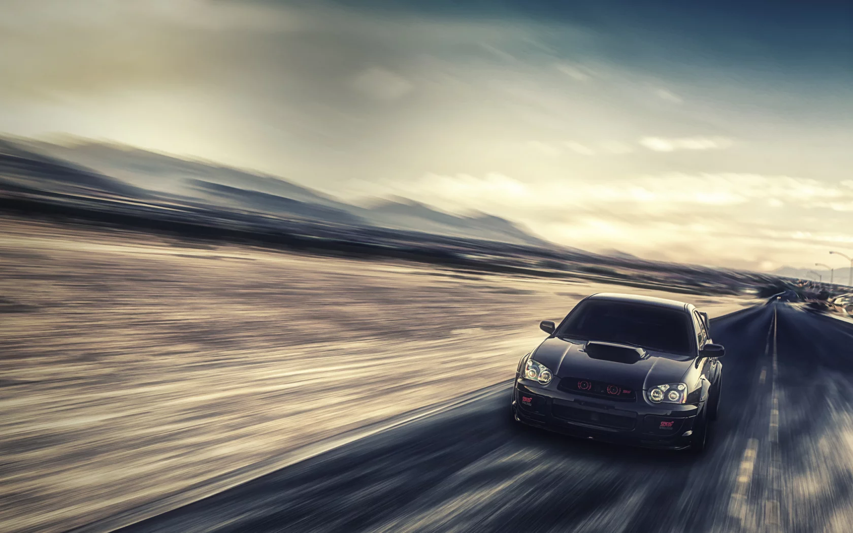 субару, wrx, sti, чёрная, impreza, front, Subaru, black, импреза