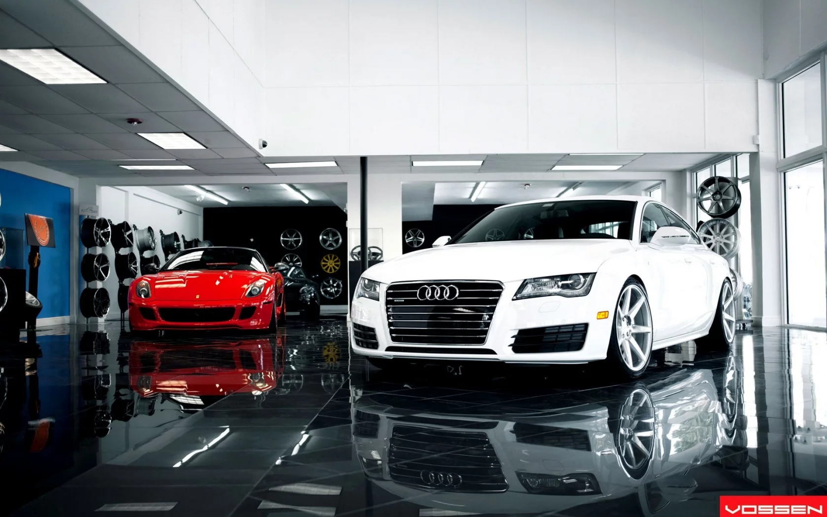 desktop, audi a7, sportcars, automobile, vossen, автомобиль, wallpapers, Car, ferrari 599