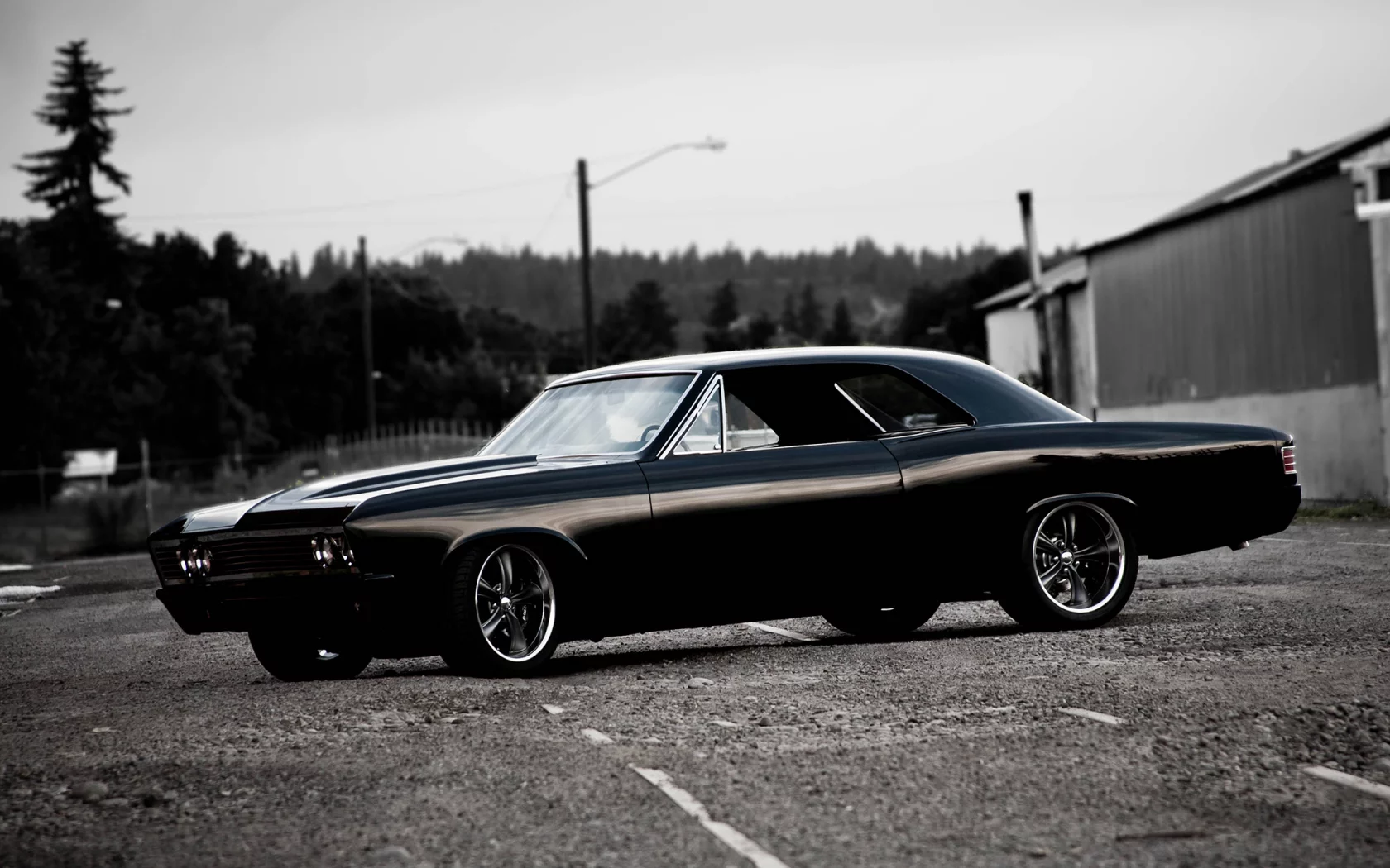 black, chevelle, 1967, ss, Chevrolet