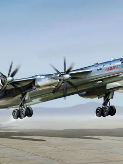 Ту-95мс, советский, &amp;quot;медведь&amp;quot;