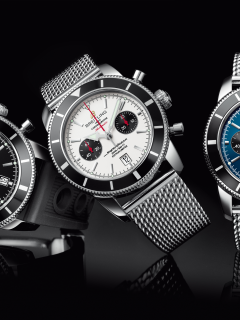 Часы, watch, breitling, superocean heritage chronographe 44