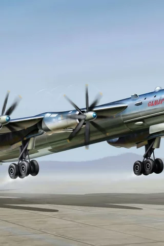 Ту-95мс, советский, &amp;quot;медведь&amp;quot;