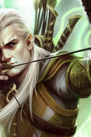 guardians of middle-earth, Арт, lord of the rings, эльф, властелин колец