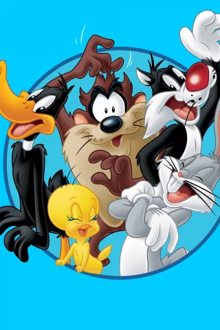 Looney tunes, даффи дак, багз банни, твити, тасманский дьявол