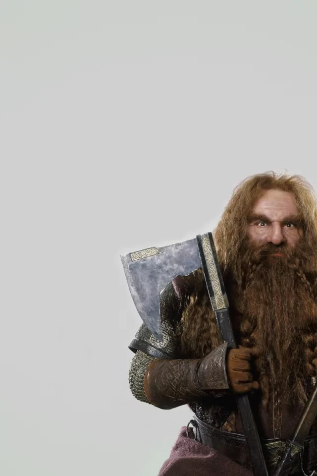бородатый, john rhys-davies, Джон рис-дэвис, гном, gimli, оружие
