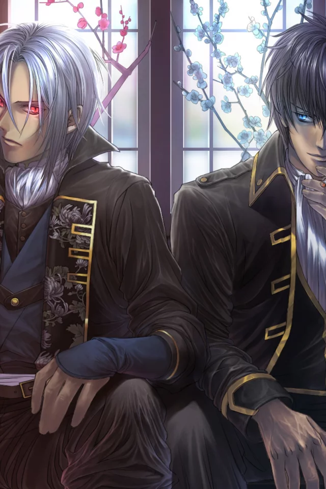 hijikata toshizou, демоны бледной сакуры, hakuouki, hijikata toushirou, Gintama