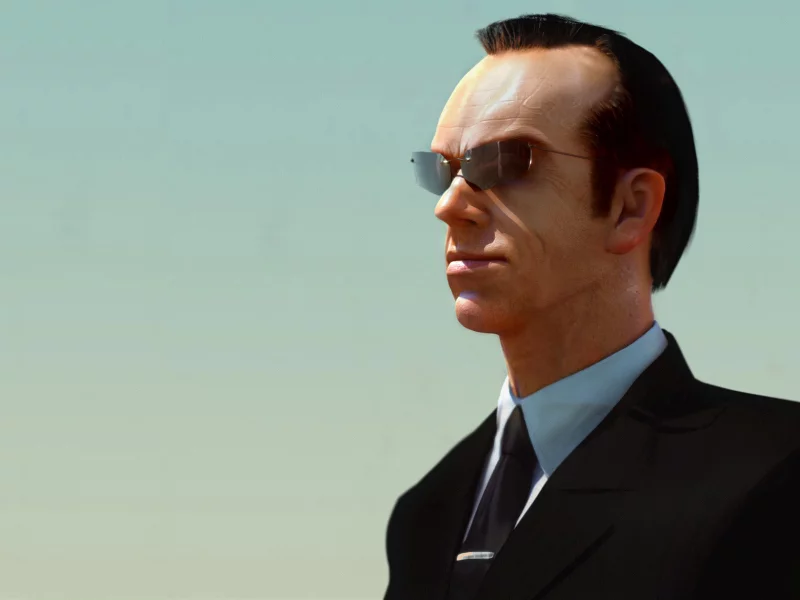 Hugo weaving, хьюго уивинг, матрица, agent smith, очки, агент смит