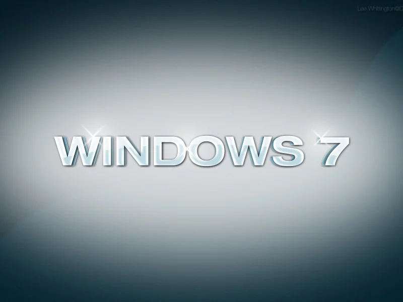 windows 7, Hi-tech, надпись, art