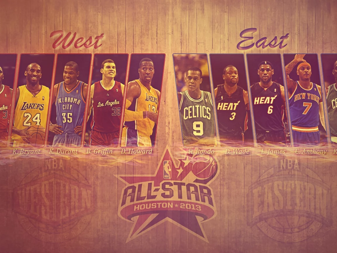 kevin durant, chris paul, баскетбол, all star, kobe bryant, Nba, east, blake griffin, west