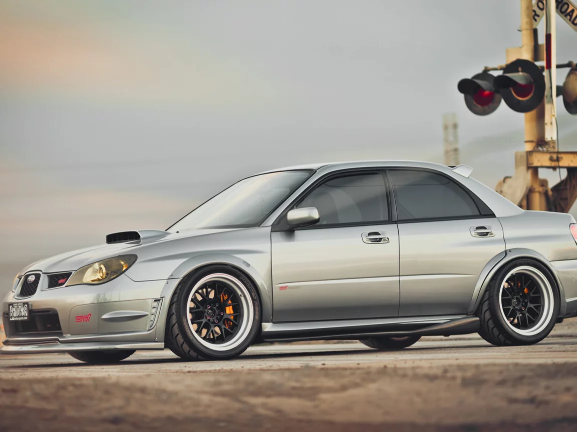 субару, тюнинг, Subaru impreza sti