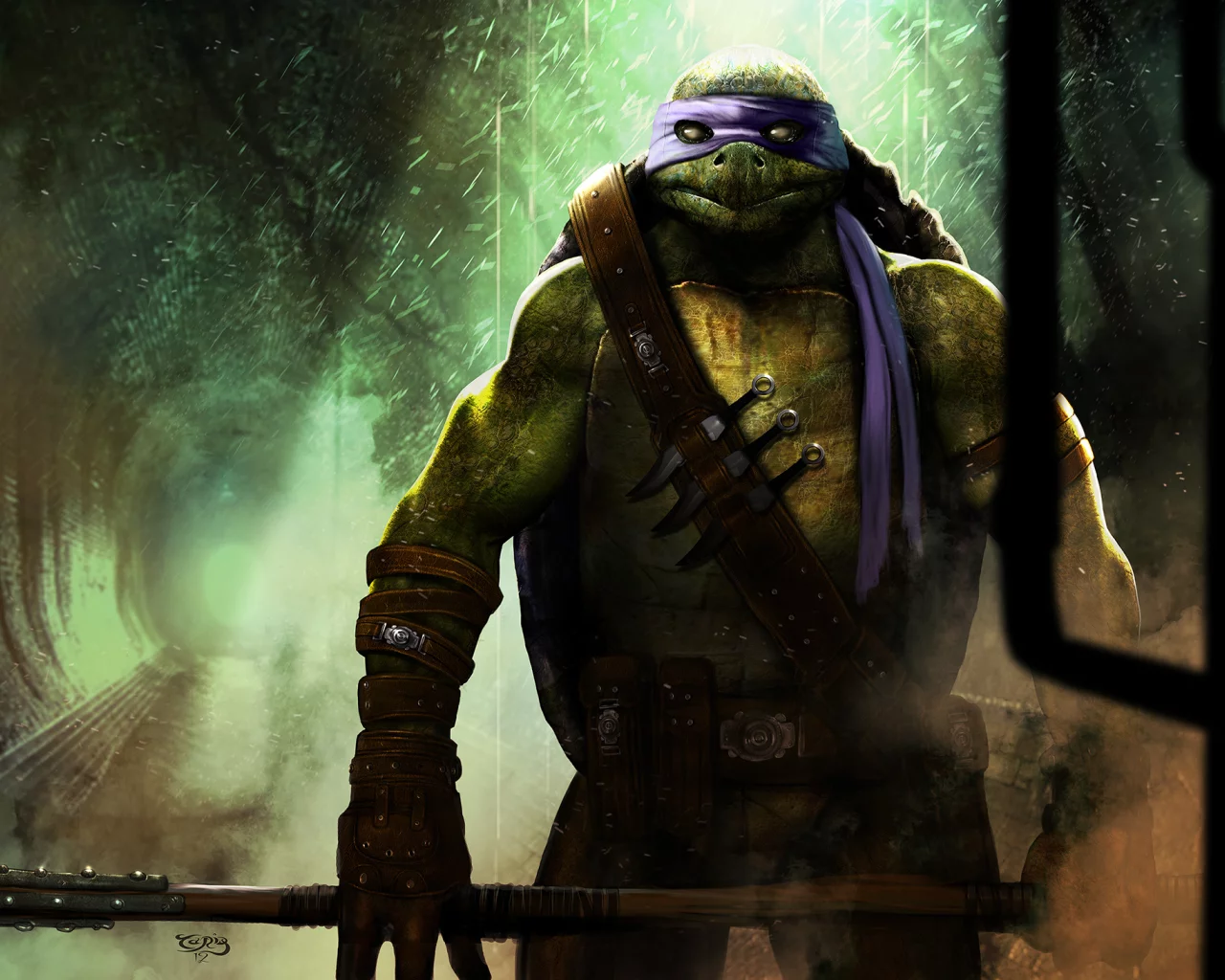 donatello, Арт, черепашки-ниндзя, teenage mutant ninja turtles