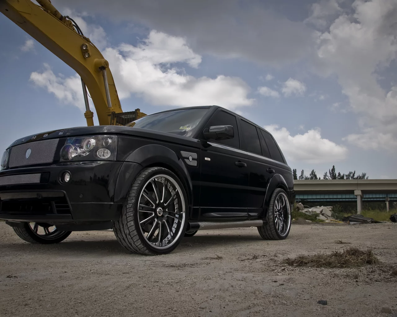 ленд, ровер, wheels, ренж ровер, black, range rover, tuning, rover, Land