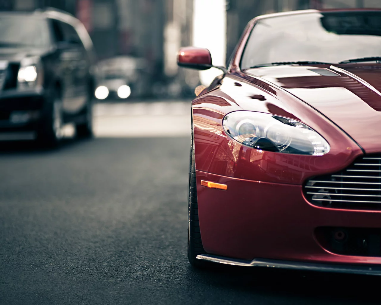 style, vantage, Aston martin, blur, v8, traffic