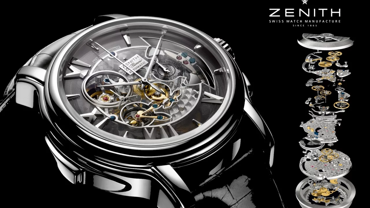 механизм, watch, zenith, Часы