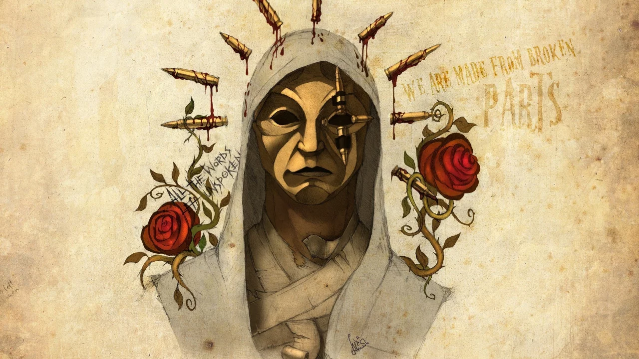 Hollywood undead, danny, artwork, notes from the underground