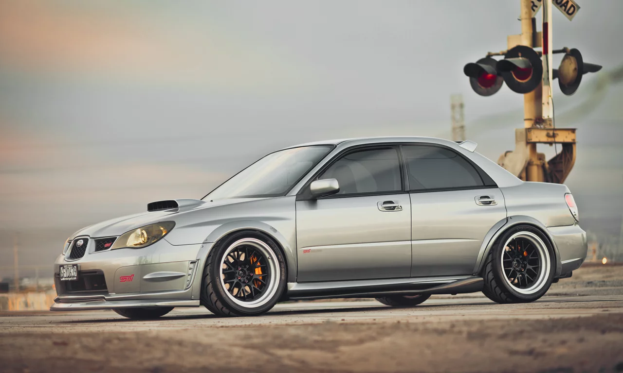 субару, тюнинг, Subaru impreza sti