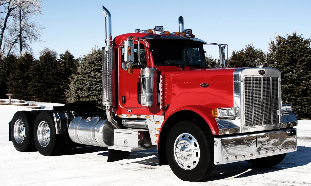 петерблит, грузовик, Peterbilt, 379, truck, трак, тягач, передок